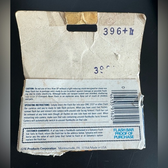 Vintage Sylvania Flash Bar NIP - Picture 2 of 2